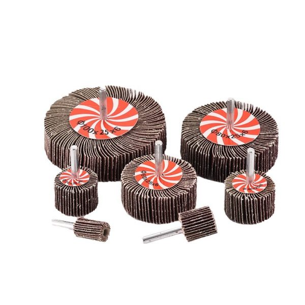 Handled Flap Wheel for Polishing – Abrasive Flap Wheel for Metal Grinding & Surface Finishing