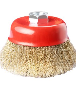 Bowl-Shaped Wire Brush | Heavy Duty Steel Wire Cup Brush for Angle Grinder