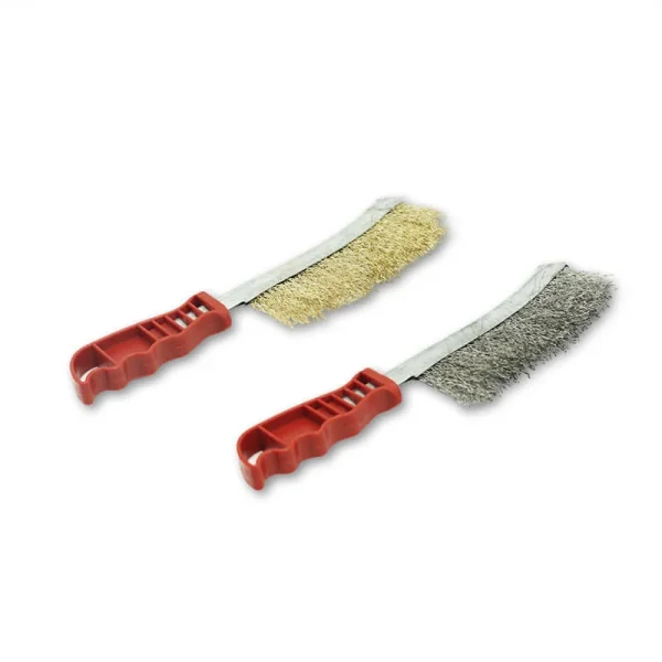 刀型刷 Knife-Shaped Brush for Detail Cleaning – Angled Brush for Corners, Edges & Tight Spaces