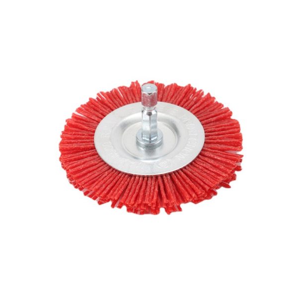 平型尼龙丝抛光轮 Nylon Polishing Wheel for Metal Finishing – Abrasive Non-Woven Wheel for Angle Grinder