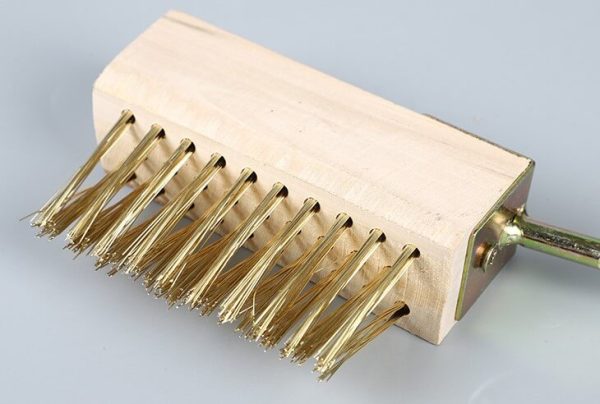 2 Garden Weed Steel Wire Brush