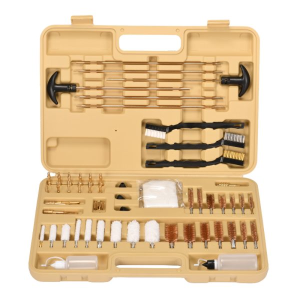 58PCS Gun Cleaning Kit Universal Rifle & Pistol Cleaning Brush Set with Carrying Case