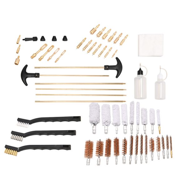 58PCS Gun Cleaning Kit Universal Rifle & Pistol Cleaning Brush Set with Carrying Case